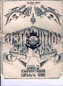 ECOLE D APPRENTISSAGE DE LA MARINE DCAN DISTRIBUTION DES PRIX 1959 01